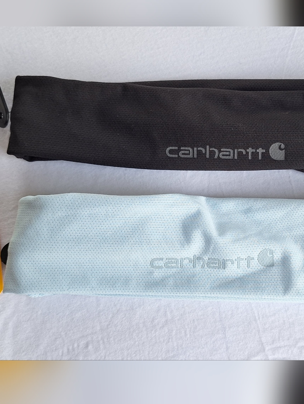 Carhartt Force Lightweight Headband 2 Pack NWT Blue Gray UPF 25